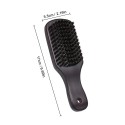 Men's Beard Brush Facial Hair Brush Shaving Comb Male Mustache Brush Solid Wood Handle