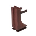 Shaving Holder Stand for Shaving Razor Brush Solid Wood Shaving Tool Organizer