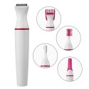 5Pcs Multi-functional Hair Removal Electric Eyebrow Shaping Shaving Machine Women Hair Removal Shaver Trimmer For Underarm Facia