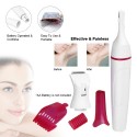 5Pcs Multi-functional Hair Removal Electric Eyebrow Shaping Shaving Machine Women Hair Removal Shaver Trimmer For Underarm Facia