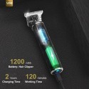 2-In-1 Electric Hair Clipper Beard Grooming Kit Hair Nose Trimmer Retro Oil Head Hair Razor USB Rechargeable Household DIY Hair 