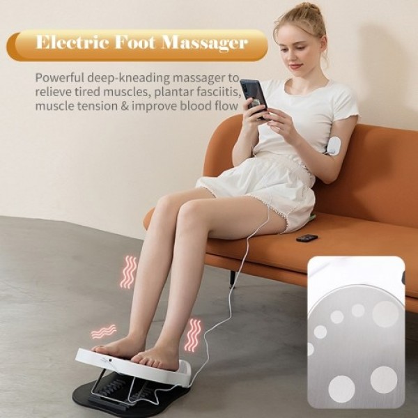 Electric Foot Massager With Remote Control Foot Circulation Stimulator