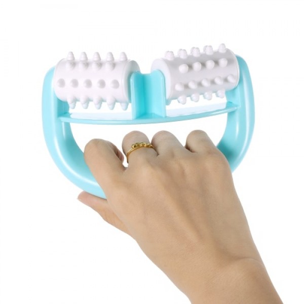 Handheld Full Body Anti Cellulite Massage Cell Roller Massager Wheel Ball for Neck Arm Leg Pain Relief