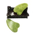 Jade Roller &amp; Gua Sha Board Jade Stone Set Scraping Massage Tools