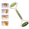 Jade Roller &amp; Gua Sha Board Jade Stone Set Scraping Massage Tools