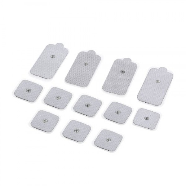 12pcs Electrode Pads Tens Massage Pad for Digital Therapy Machine Physiotherapy Pad Muscle Relax Electronic Pad