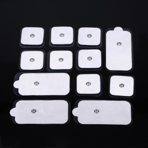 12pcs Electrode Pads Tens Massage Pad for Digital Therapy Machine Physiotherapy Pad Muscle Relax Electronic Pad