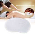 100pcs/bag Beauty Salon Face Pad Bed Table Face Hole Cover Spa Massage Disposable Breathing Sheet White