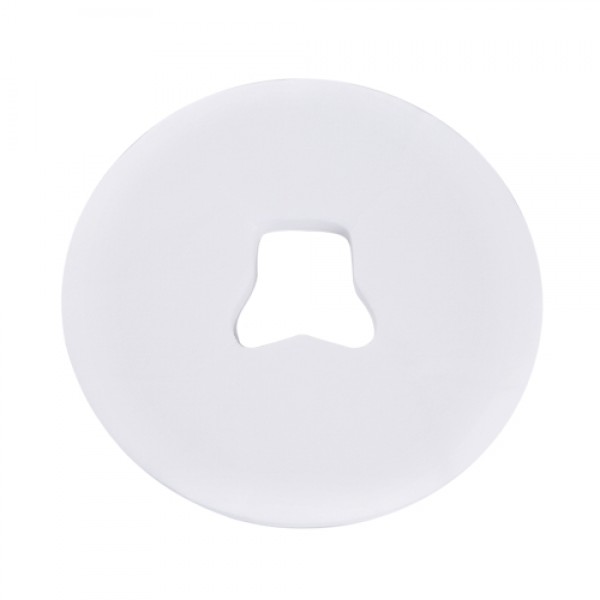 100pcs/bag Beauty Salon Face Pad Bed Table Face Hole Cover Spa Massage Disposable Breathing Sheet White