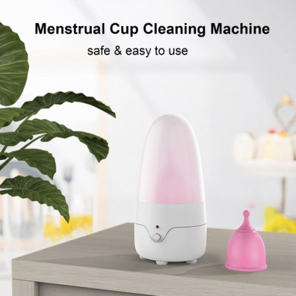 Menstrual Cup Wash Machine for Cleaning Menstration Cups Menstrual Cup Steamer Holder Cleaner for Any Period Cup On Travel