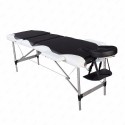 3 Sections Folding Aluminum Tube SPA Bodybuilding Massage Table