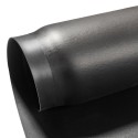 3′x5′x1/2" Black Beauty Salon Semi Circle Mat