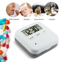 Dust-proof Separated Pill Organizer Pill Box Case Electronic Timer Alarm Clock Reminder Medicine Storage Dispenser