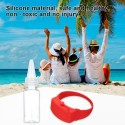 Bracelet Silicone Hand Dispenser Wearable Wristband Hand Sanitizer Suit Refillable Dispensing Tool