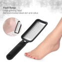 Large Foot Rasp Callous Remover Pedicure Foot File Hard Skin Remove Stainless Steel Foot Grinding Tool Black