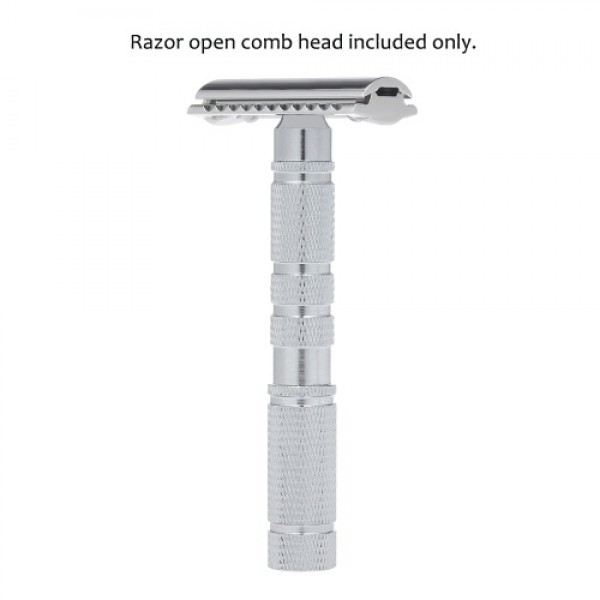 Double Edge Shaving Safety Razor Open Comb Head Men Safety Razor Head Shaving Tool