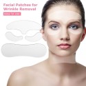 Facial Patches Wrinkle Remover Pads for Forehead Wrinkle Crow's Feet Neck Anti Wrinkle Treatment Silicone Smoothing Wrinkle Patc