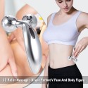 3D Roller Massage Thin Face Massage Roller Machine V Face Slimming Lifting Body Relaxation Tool Double Chin Remover Muscle Massa