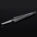 1pc Dental Bracket Tweezers Orthodontic Reverse Action Serrated Dentistry Instruments Stainless Steel