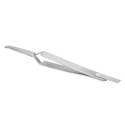 1pc Dental Bracket Tweezers Orthodontic Reverse Action Serrated Dentistry Instruments Stainless Steel