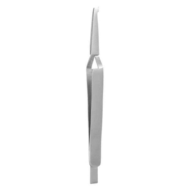 1pc Dental Bracket Tweezers Orthodontic Reverse Action Serrated Dentistry Instruments Stainless Steel