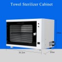 10W UV Sterilizer Cabinet Nail Towel Warmer Beauty Salon 110V US Plug