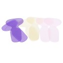 1 Pair Foot Care Protector High Heel Shoe Insole Cushion Pad Soft Silicone High Heel Liner Grip Back Anti-slip Color Randomly