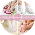 Foot Peel Mask 4 Pack, Arlega Exfoliating &amp; Moisturizing Foot Mask, Peel off Calluses, Dead Skin Callus Remover, Moisturizin