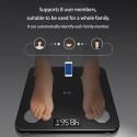 Multi-Functional Intelligent Body Fat Scale BT4.0 Electronic Digital Body Weight Scale with Smartphone App Body Composition Anal