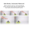 7th Ab Roller Abdominal Roller Wheel with Knee Pad Smart Counting/Automatic Rebound Abdominal Wheel