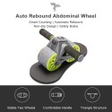 7th Ab Roller Abdominal Roller Wheel with Knee Pad Smart Counting/Automatic Rebound Abdominal Wheel