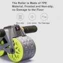 7th Ab Roller Abdominal Roller Wheel with Knee Pad Smart Counting/Automatic Rebound Abdominal Wheel