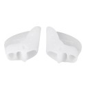 1 Pair Hallux Valgus Protector Corrector Gel Toe Separator Divider Bunion Orthopedic Adjuster 3 Holes Thumb Valgus Guard Feet Ca