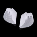 1 Pair Hallux Valgus Protector Corrector Gel Toe Separator Divider Bunion Orthopedic Adjuster 3 Holes Thumb Valgus Guard Feet Ca