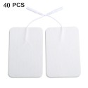 Self Adhesive Replacement Tens Non-woven Fabric Physical Therapy ReusableTENS Unit Patches Electrode Pads for Muscle Stimulator 