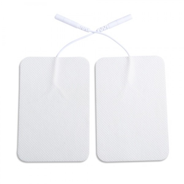 Self Adhesive Replacement Tens Non-woven Fabric Physical Therapy ReusableTENS Unit Patches Electrode Pads for Muscle Stimulator 