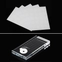 100pcs Disposable Eyelash Glue Holder Pallet Eyelash Extension Glue Pads Stand On Eyelash Glue Patches Sticker Small Size 2.5cm