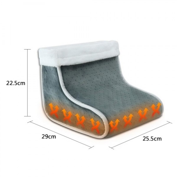 Electric Foot Heating Pad with 6 Heat Levels 4 Timer Setting Heating Therapies