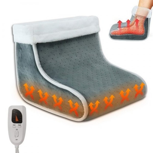 Electric Foot Heating Pad with 6 Heat Levels 4 Timer Setting Heating Therapies