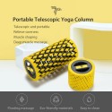 7th Body Roller Foam Roller Massager Hollow Muscle Roller Telescopic Portable Massage Fitness Yoga Column for Deep Tissue Massag