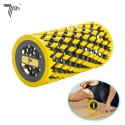 7th Body Roller Foam Roller Massager Hollow Muscle Roller Telescopic Portable Massage Fitness Yoga Column for Deep Tissue Massag